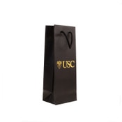 USC Trojans Black Shield Wine Gift Bag
